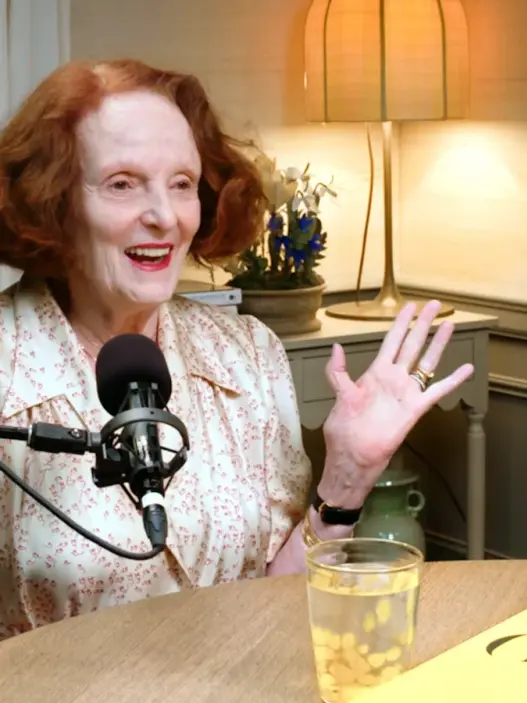 Grace Coddington speaking with Chloe Malle for The Run-Through with Vogue