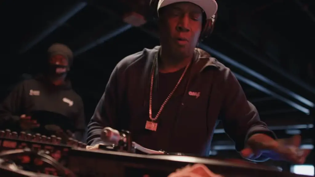 Scene from Biography’s documentary about Grandmaster Flash and the origins of hip-hop
