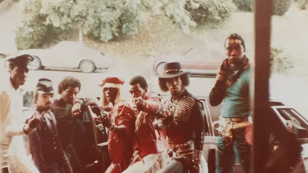 Frame from Biography’s Origins of Hip-Hop documentary episode on Grandmaster Flash