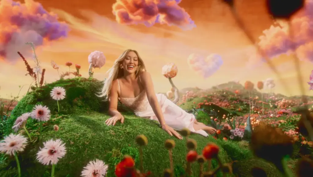 Hilary Duff in the CATastrophe official video
