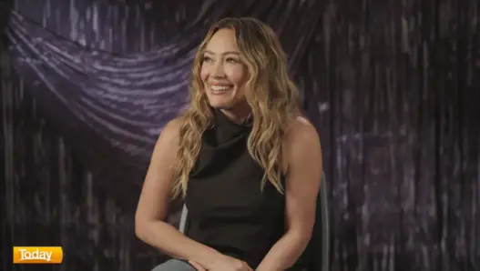 Hilary Duff discusses her music comeback, husband Matthew Koma and family life during an interview on TODAY Australia