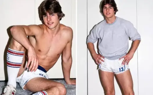 Eighteen-year-old Tom Cruise featured in the January February 1981 issue of Pariée magazine