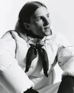 Model Indiana van’t Slot For Moncler Re/Icons 2026