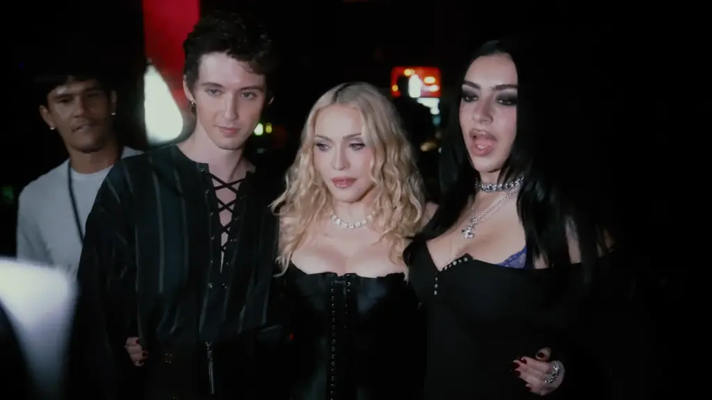 Behind-the-scenes image from Madonna MTV VMAs 2026 The Making Of