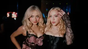 Madonna during rehearsals in the MTV VMAs 2026 The Making Of video