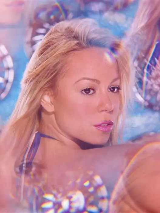 Mariah Carey featured in the Loverboy Firecracker original version visualizer celebrating Glitter’s 25th anniversary