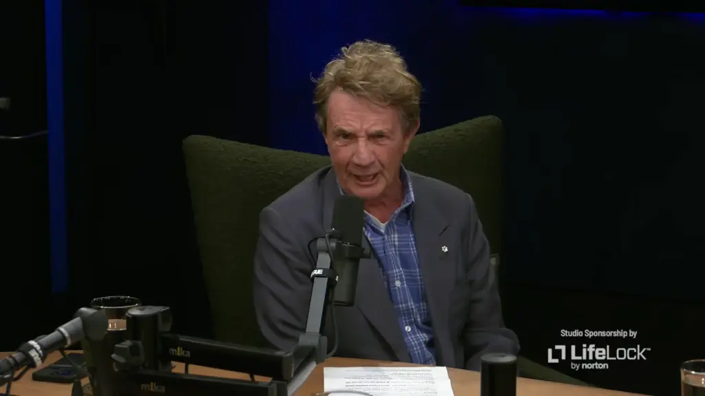 A scene from Martin Short’s return to Conan O’Brien Needs a Friend