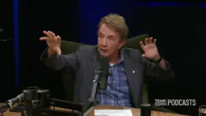 Martin Short featured in Conan O'Brien Needs a Friend during his comedy podcast appearance