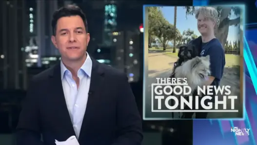 Tom Llamas introducing NBC Nightly News coverage of clashes involving ICE officers