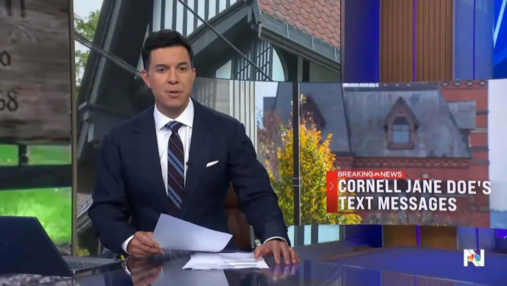 NBC Nightly News October 1 legal coverage
