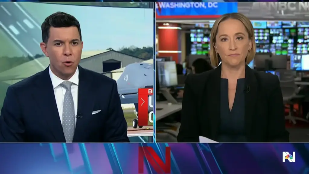 Tom Llamas and an NBC News correspondent discuss U.S. bombers and threats linked to Iran