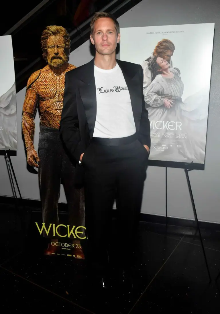 Alexander Skarsgård is Continues The Style Statement Factor With ‘Wicker’ Film Press At NYC Film Screening
