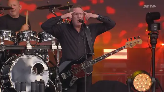 Orchestral Manoeuvres in the Dark performing live at M’era Luna Festival 2026 in Hildesheim, Germany, filmed by ARTE Concert