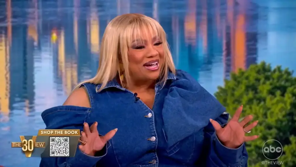 Ms. Pat during her appearance on The View discussing Ms. American Dream