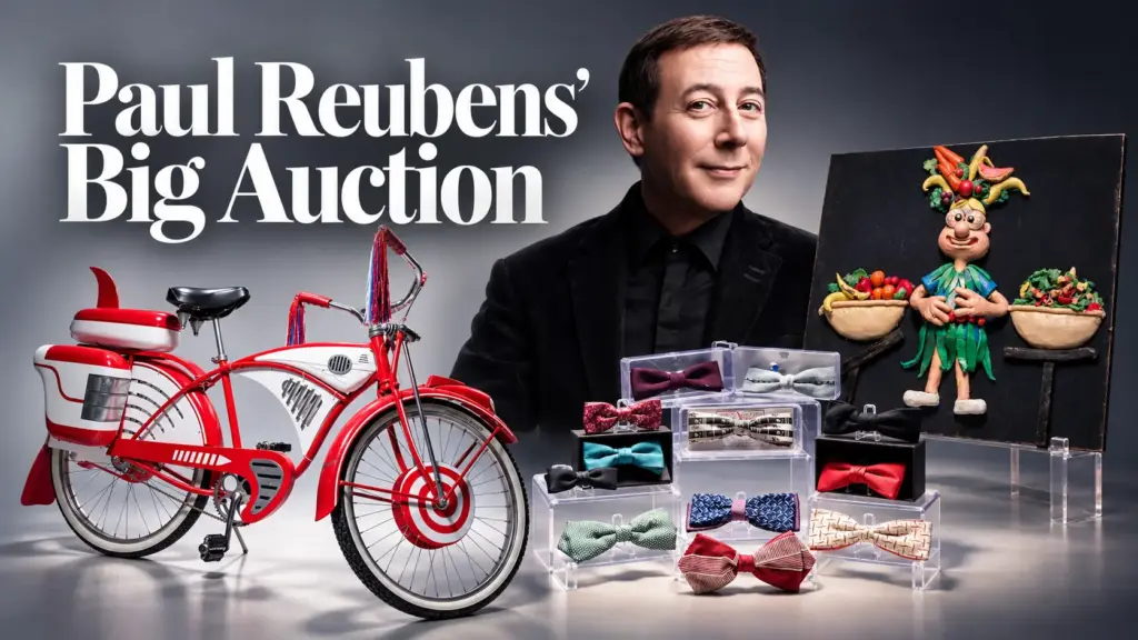 Paul Reubens’ Big Auction featuring Pee-wee Herman memorabilia and collectibles