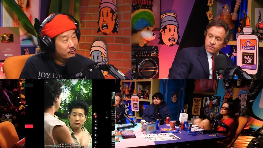Pauly Shore and the TigerBelly crew during the episode