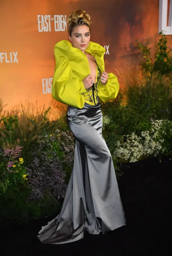 Florence Pugh at the East of Eden New York premiere