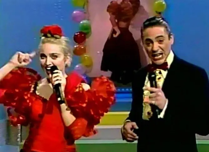 Madonna as Marika in the 1985 Saturday Night Live sketch El Spectaculare De Marika