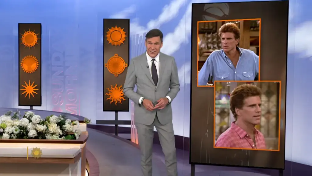 Ted Danson in a CBS Sunday Morning segment about aging creatively