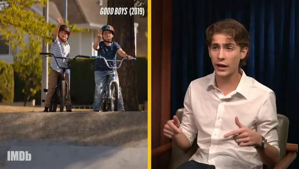 Jacob Tremblay speaking during his IMDb interview