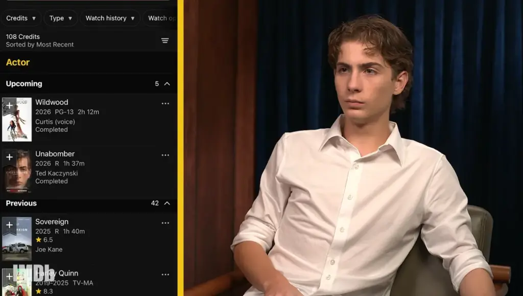 Jacob Tremblay in the IMDb interview video