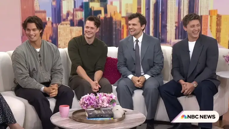 ‘The Mosquito Bowl’ Stars Nicholas Galitzine, Bill Skarsgård & Co. On “TODAY with Jenna & Sheinelle”