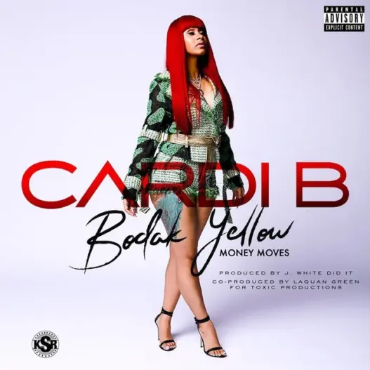 Cardi B Bodak Yellow Billboard Hot 100 No. 1