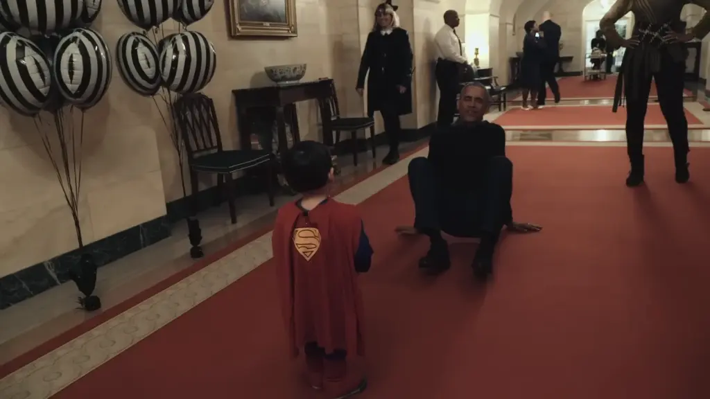 Children at the White House Halloween event in 2016