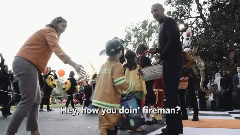 White House Halloween trick-or-treating in 2016