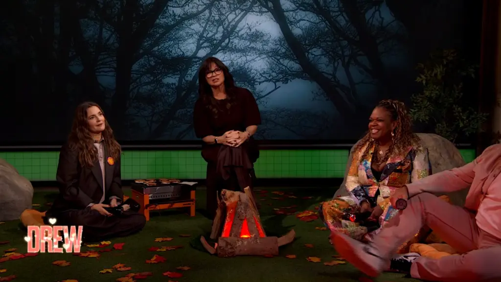 Yamaneika Saunders telling her ghosting story on The Drew Barrymore Show