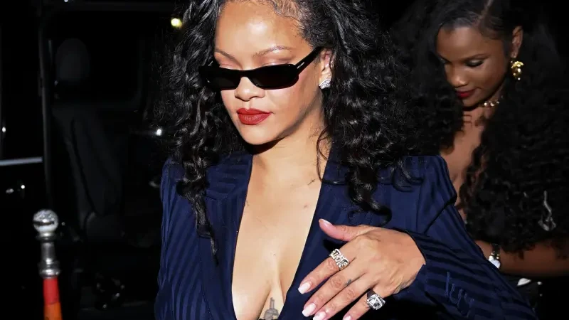 Rihanna Strutted Glamour To Celine Dion’s Latest Paris Concert