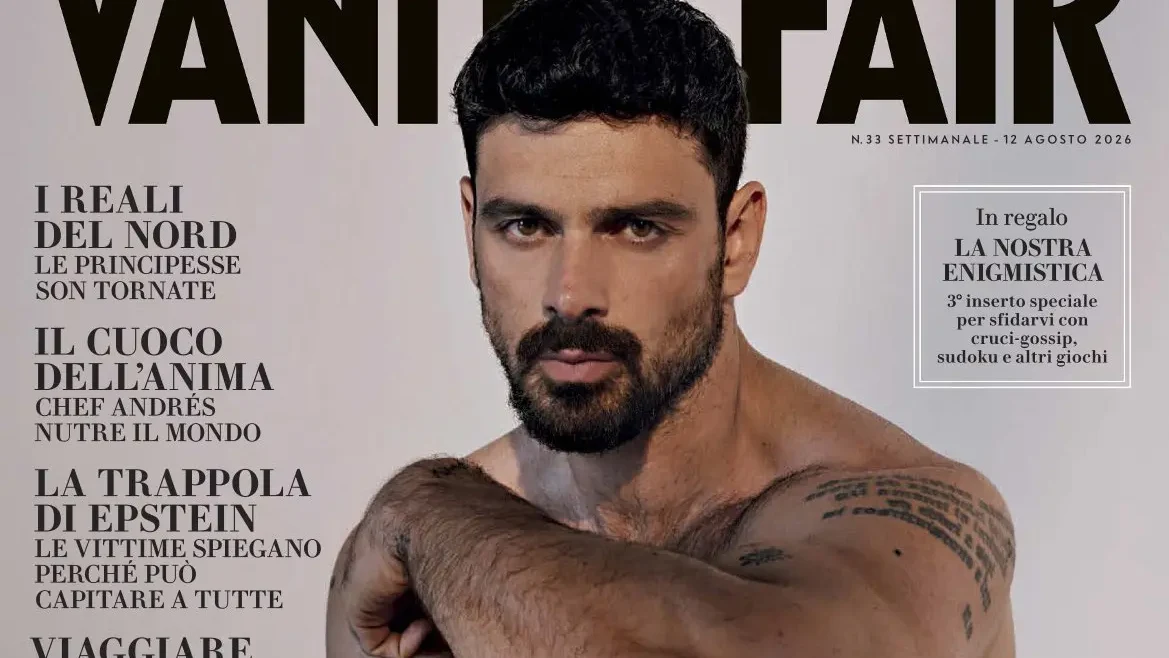Actor/Model Michele Morrone For Vanity Fair Italia