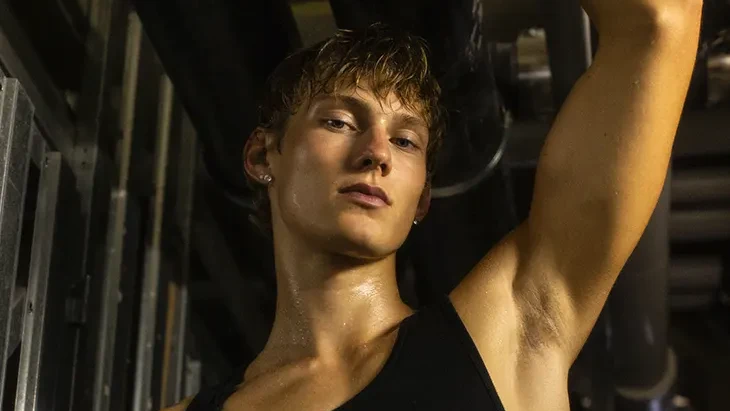 Fresh Faced Model Laurenz Zimmermann Fronts MMSCENE PORTRAITS by Richard Kranzin